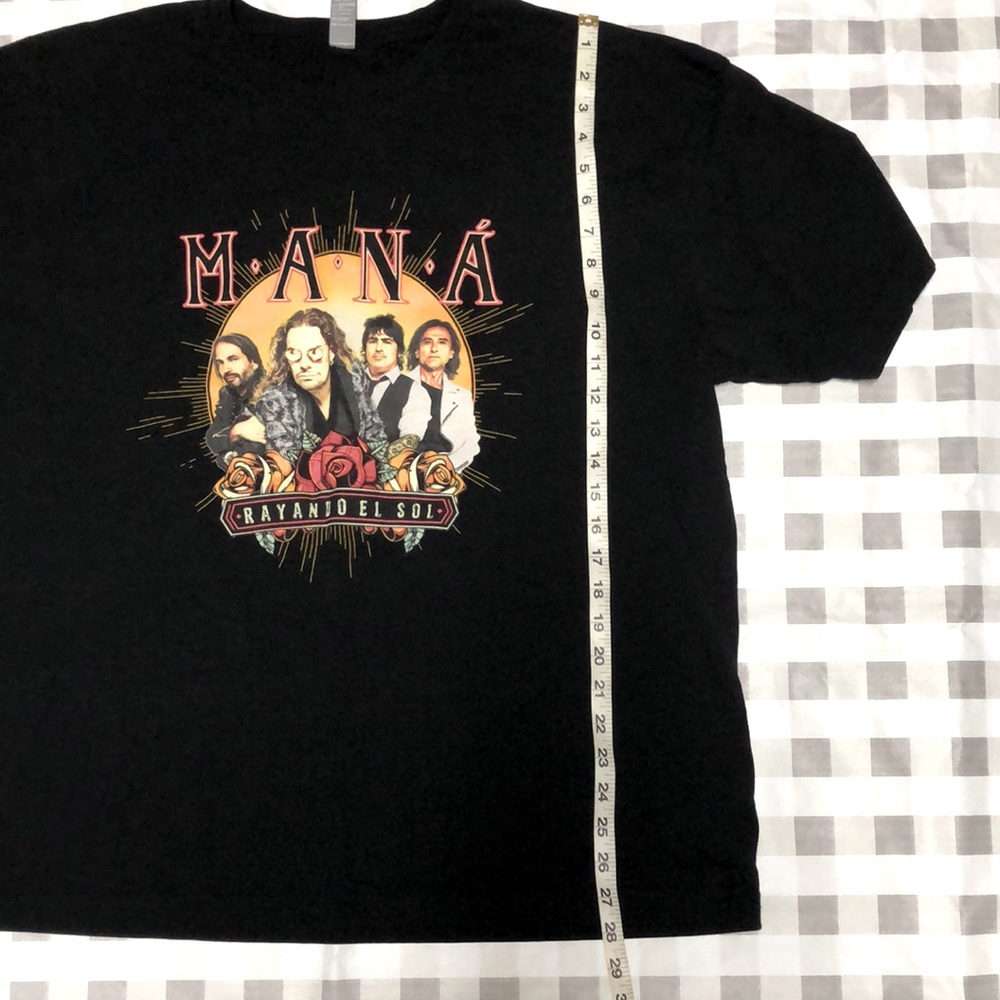 MANÁ “RAYANDO EL SOL TOUR” 1988 UNISEX T-SHIRT SIZE 2X - Picture 4 of 9